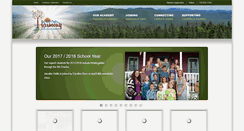 Desktop Screenshot of harmonyhillsacademy.org